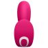 Satisfyer Top Secret - vibratore doppio motore con app - silicone rosa