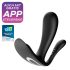 Satisfyer Top Secret Plus - Smart Vibratore Triplo (nero)