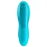 Satisfyer Teaser - vibratore da dito ricaricabile impermeabile turchese