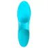 Satisfyer Teaser - vibratore da dito ricaricabile impermeabile turchese