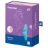 Satisfyer Teaser - vibratore da dito ricaricabile impermeabile turchese