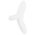 Satisfyer Bold Lover - vibratore da dita ricaricabile impermeabile bianco