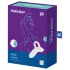 Satisfyer Bold Lover - vibratore da dita ricaricabile impermeabile bianco