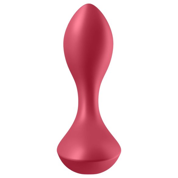 Satisfyer Backdoor Lover - vibratore anale ricaricabile impermeabile rosso
