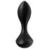 Satisfyer Backdoor Lover - vibratore anale ricaricabile, impermeabile (nero)