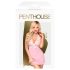 Penthouse - set intimo in pizzo con collo Halter - rosa - M/L