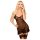 Penthouse Guilty Icon - abito con reggicalze e perizoma (nero) - M/L