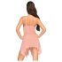 Penthouse Sweet Beast - babydoll sexy rosa con tanga - set lingerie