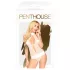 Penthouse - body sexy con scollo allacciato al collo - bianco - M/L