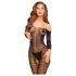 Penthouse Dreamy Diva - Tuta Carmen a Zigzag (Nera)