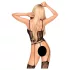 Penthouse - body intimo sexy donna - pizzo nero