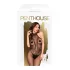 Penthouse - body aperto in pizzo - nero - XL