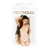 Penthouse Occhio della Tempesta - set floreale a rete (bianco) - XL