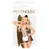 Penthouse - costume da cameriera 3 pezzi - nero e bianco