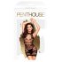 Penthouse - mini abito sexy - collo alto - nero