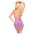Penthouse Bedtime Story - camicia da notte e perizoma (viola) - M/L
