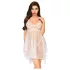 Penthouse - abito sexy in pizzo con perizoma - bianco - M/L