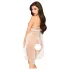 Penthouse - abito sexy in pizzo con perizoma - bianco - M/L