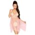 Penthouse Naughty Doll - abito in pizzo e perizoma (rosa)