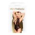 Penthouse Toxic Powder - body con scollo allacciato al collo - nero