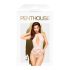 Penthouse - body con scollo allacciato al collo - bianco