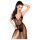 Penthouse Best Forplay - body in pizzo con velo tulle - nero - L/XL