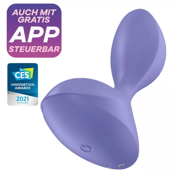 Satisfyer Sweet Seal - vibratore anale con app (viola)