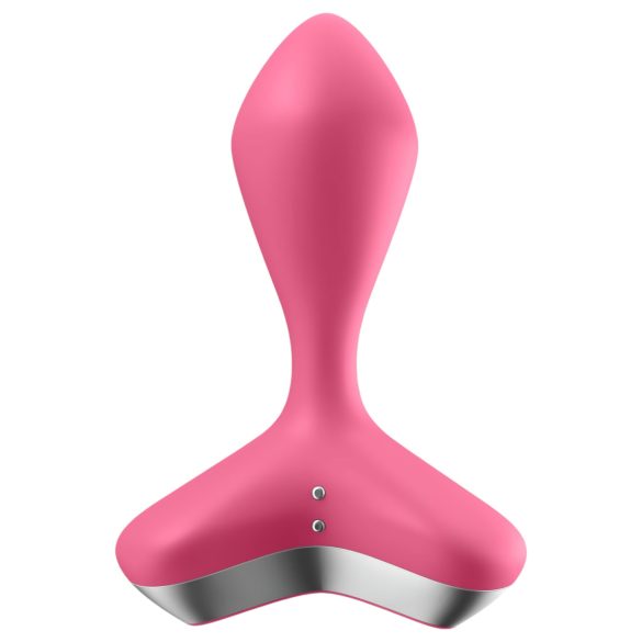Satisfyer Game Changer - vibratore anale ricaricabile - silicone rosa