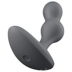   Satisfyer Deep Diver - vibratore anale smart - silicone grigio