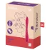 Satisfyer Elastic Joy - vibratore per coppia flessibile ricaricabile - rosso