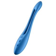   Satisfyer Elastic Game - vibratore coppia ricaricabile flessibile - silicone blu