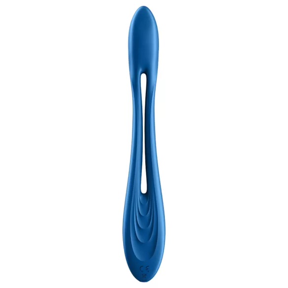 Satisfyer Elastic Game - vibratore coppia ricaricabile flessibile - silicone blu