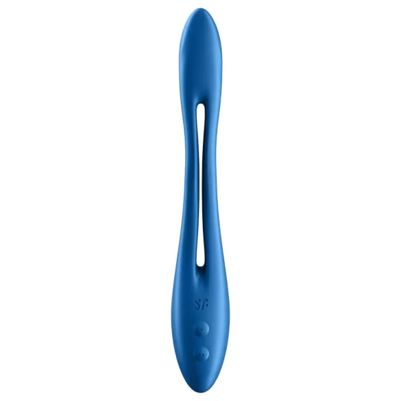 Satisfyer Elastic Game - vibratore coppia ricaricabile flessibile - silicone blu