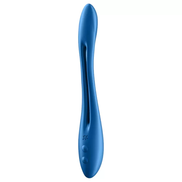 Satisfyer Elastic Game - vibratore coppia ricaricabile flessibile - silicone blu