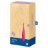 Satisfyer Twirling Fun - vibratore clitorideo ricaricabile impermeabile rosa