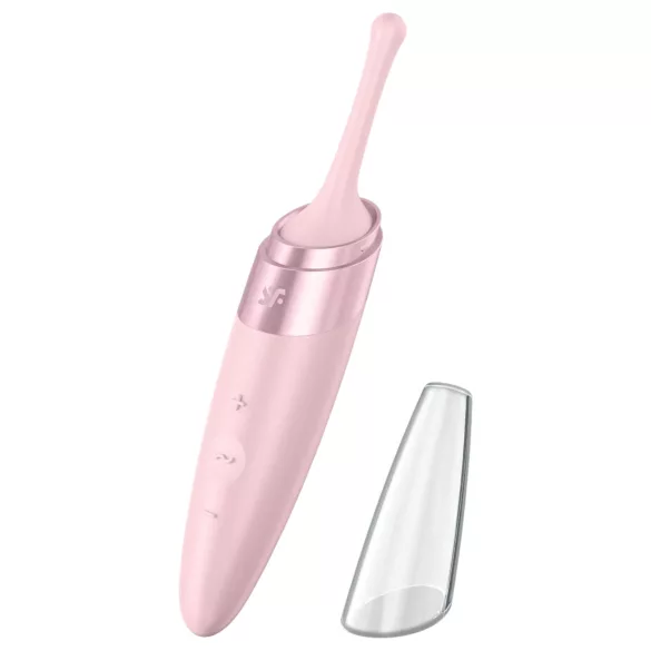 Satisfyer Twirling Delight - vibratore clitorideo impermeabile rosa