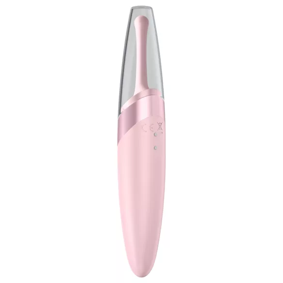 Satisfyer Twirling Delight - vibratore clitorideo impermeabile rosa