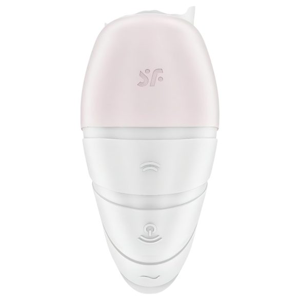 Satisfyer Supernova - vibratore 2 in 1 onde d’aria ricaricabile - bianco