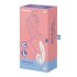 Satisfyer Supernova - vibratore 2in1 a onde d'aria ricaricabile (bianco)