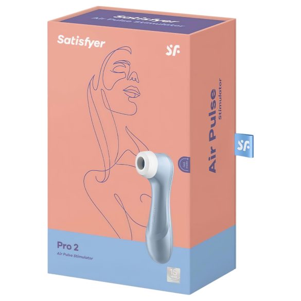 Satisfyer Pro 2 Gen2 - stimolatore clitorideo onde d’aria ricaricabile - blu