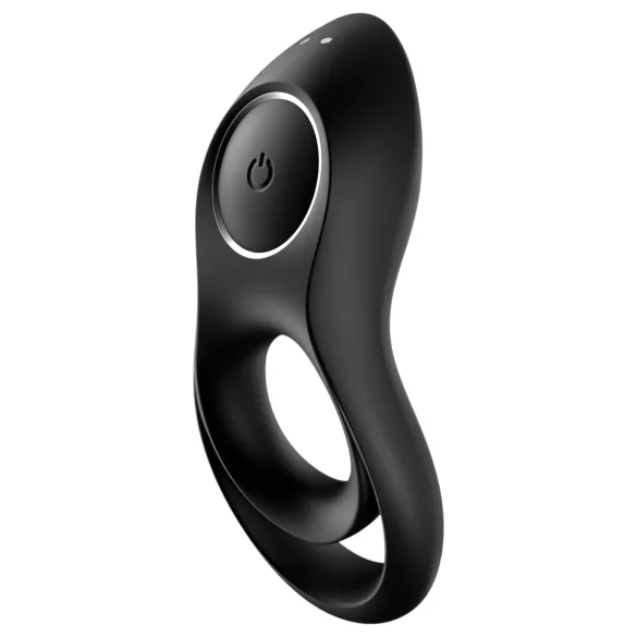 Satisfyer Legendary Duo - anello fallico vibrante ricaricabile - nero