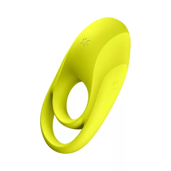 Satisfyer Spectacular - anello vibrante impermeabile (giallo)