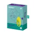 Satisfyer Spectacular - anello vibrante impermeabile (giallo)