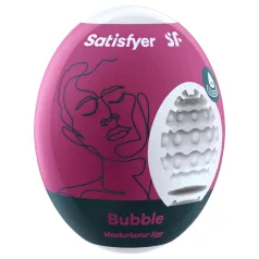   Satisfyer Egg Bubble - masturbatore a forma di uovo - silicone