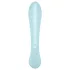 Satisfyer Triple Oh - vibratore ricaricabile con braccio clitorideo - blu