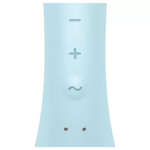Satisfyer Triple Oh - vibratore ricaricabile con braccio clitorideo - blu