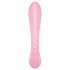 Satisfyer Triple Oh - vibratore ricaricabile con stimolatore clitorideo (rosa)