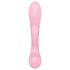 Satisfyer Triple Oh - vibratore ricaricabile con stimolatore clitorideo (rosa)
