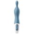 Satisfyer A-Mazing 1 - vibratore punto A ricaricabile silicone blu