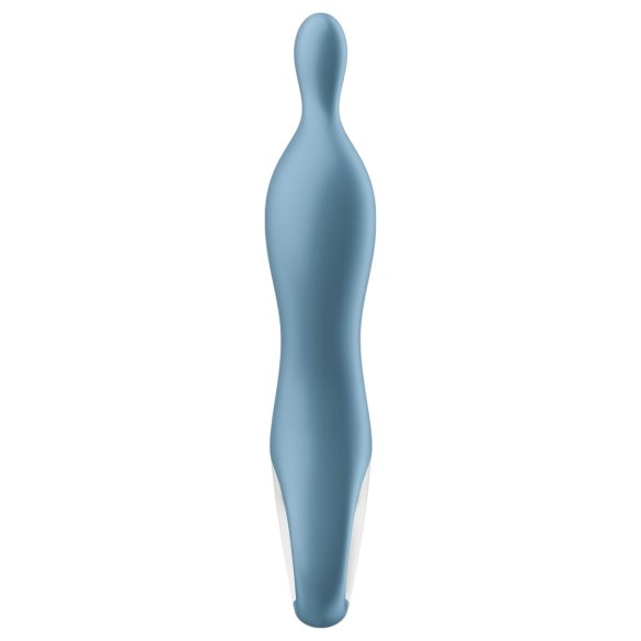 Satisfyer A-Mazing 1 - vibratore punto A ricaricabile silicone blu